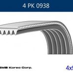 GMB GPK 4PK0938 Kanallı Kayış