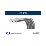 GMB GPK 4PK1488 Kanallı Kayış