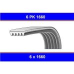 GMB GPK 6PK1660 Kanallı Kayış