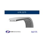 GMB GPK 6PK2175 Kanallı Kayış