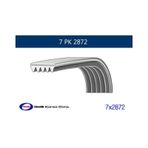 GMB GPK 7PK2872 Kanallı Kayış
