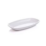 GMB K-47 Nazen Termoset Kırılmaz 34 cm Oval Kayık Tabak + GMB Nazen Termoset Kırılmaz 32 cm Oval Kayık Tabak