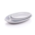GMB Nazen AB-13 Termoset Kırılmaz Teşhir Oval Tabak