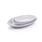 GMB Nazen AB-15 Termoset Kırılmaz-Teşhir 3-34x48 cm Oval Tabak