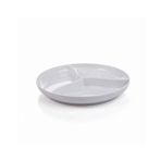 Gmb Nazen AB-7 Termoset Kırılmaz-Teşhir Yuvarlak-38,5 cm-3 bölmeli 4 Adet