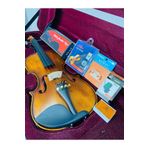 GMC MUSIC STORE Bardsen 4/4 Tam Boy Masif Ağaç Keman Seti (yastık,yedek tel,akort aleti,susturucu,reçine) BV44900