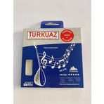 Gmc Musıc Store Turkuaz Cg518 Virtüöz Pyramid Tıraşlı Kısa Sap Bağlama Teli