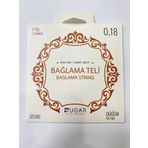 GMC MUSIC STORE Ugar Kısa Sap Bağlama Teli 0.18Mm ( Mızrap Hediyeli )
