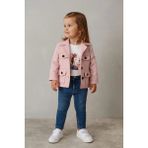 GMG Collection Baby 3 Lü Set Kız Çocuk Takım Ceket - Trençkot & Pantolon & Body - 2 - 3 Yaş - Çok Renkli