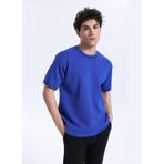 GMG FIRENZE Bisiklet Yaka Oversize Kazak, L, 5003316506, Saks, Erkek
