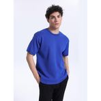 GMG FIRENZE Bisiklet Yaka Oversize Kazak, S, 5003316506, Saks, Erkek