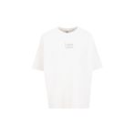 GMG FIRENZE Bisiklet Yaka T-Shirt, L, 5003256518, Ekru, Erkek