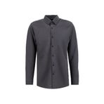 GMG FIRENZE Düğmeli Slim Fit Gömlek, L, 5003330851, Antrasit, Erkek