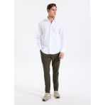 gmg firenze Gmg Fırenze Normal Bel Normal Paça Jogger Haki Erkek Pantolon GU25MFW01012 - 48