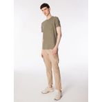 Gmg Fırenze GU24MSS03008 Bisiklet Yaka Haki Erkek T-Shirt