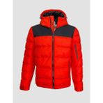 gmg firenze Kapişonlu Blokaj Erkek Mont - Orange - 2XL