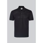 Gmg Firenze Polo Yaka %100 Pamuk Önü Baskılı Erkek T-shirt - Siyah - XXL