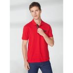 gmg firenze Polo Yaka Pamuk Slim Fit Erkek T-Shirt - 2XL - Kırmızı