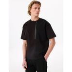 Gmg Fırenze Siyah Erkek Oversize T-Shirt ZR25MSS03050