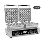 GMG Lokmia L Bubble Çiftli Waffle Makinesi Elektrikli WE 27 L