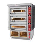 GMG PB3M-128 3 Katlı Taş Tabanlı Pasta & Börek Fırını