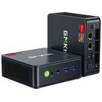 GMKtec M6 Ultra Oyun Mini PC Ryzen 7640HS (Yükseltilmiş 6600H/ 6800U), 32GB RAM DDR5 1TB SSD Çift NIC LAN 2.5GbE Masaüstü Bilgisayarlar Ofis Ev, Üçlü 4K Ekran, WiFi 6, USB4, BT 5.2, DP, HDMI 2.0