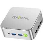 GMKtec Mini PC Bilgisayar, G10 Ryzen 5 3500U (N150/N97'yi yener), 16GB RAM 512GB SSD 2.5GbE NIC LAN Masaüstü Ofis Ev İş HTPC Proxmox, Üçlü 4K Ekran, WiFi, BT, USB-C, DP, Tip-C PD, HDMI 2.1