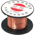 Gmr Emaye Kaplı Bakır Yol Çekme Teli 0.10 mm 10 Metre