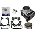 GMS Cf Moto 250 Sr & Nk & Cl-X Silindir Piston Seti - Standart - Siyah