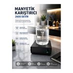 GMSMAK MANYETİK KARIŞTICI+ MANYETİK BALIK