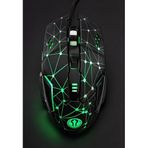 GMX7 RGB Gaming Mouse, 7 Tuşlu, Kablolu USB, Gökkuşağı LED Aydınlatmalı, Optik Oyuncu Mouse, Stalker Warrior Siyah