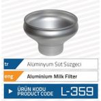 Gnc Alüminyum Süt Süzgeci