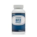 GNC Vitamin B-12 500 mcg 100 Tablet