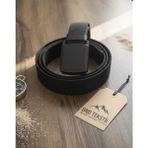 Gnd Tekstil Anti Alerjik Plastik Tokalı Kemer - 115 cm - Siyah