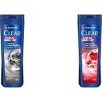 Gndz Store Kepeğe Karşı Etkili Şampuan Yoğun Arındırıcı Kömür ile 350 Ml(2) Clear Men Kepeğe Karşı Etkili Şampuan Hızlı Stil 2'si 1 Arada Kolay Şekil Alan Saçlar 350 ml Mavi(1) - Option-1