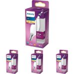 Gndz Store LED 25W BA35 E14 Mum Tipi Ww Dim Edilmez Ampul 4lü Paket - 0,5 W - Altın