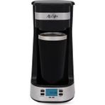 Gndz Store Mycoffee MC-107 Çelik Termos Bardaklı, 420ML Kapasiteli, LCD Ekranlı, 750W, Programlanabilir, Otomatik Filtre Kahve Makinesi - Acı Kahve