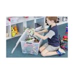 Gndz Store Ohyama, Saklama Kutuları, Saklama Kutusu, Çoklu Fonction, 6'lı Set Plastik Kutular, 45 L, Kapak, Ergonomik Sap, Ofis, Ev - Ddntb-45 - Şeffaf - -50 C