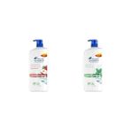 Gndz Store & Shoulders Seti | Arındırma ve Parlaklık Şampuan 800ML X1 + Mentol Ferahlığı Şampuan 800ML X1 - Option-1