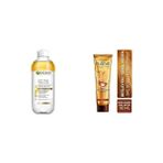 Gndz Store Skin Naturals Çift Fazlı Micellar Kusursuz Makyaj Temizleme Suyu (400 Ml) + Elseve Mucizevi Yağ Saç Güzelleştirici Krem (150 Ml) - Kuru ve Sert Saçlar Için - Option-1