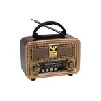 GNNS RADYO NOSTALJİ ŞARJLI PİLLİ BT/USB/SD/FM NNS NS-8091BT