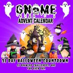 Gnome Advent Calendar: 31 Day Halloween Countdown/ Spooky Drawing Challenges with Prompts, One for Each Day/ Adorably Horror Adventure/ Creepy ... Book for Kids/ Perfect Gift for Children