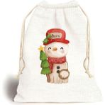 Gnome Figürlü Kanvas Oyuncak ve Çamaşır Saklama Torbası 20X30CM Ebat - 20 x 30 cm - Acorn
