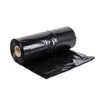 GNR Endüstriyel Battal Çöp Torbası Poşeti - 2 Kat - Siyah - 300 Gr. - 75x90 Cm. -10 Adetlik 1 Rulo - 75 x 90 cm