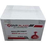Gnr Endüstriyel Jumbo Çöp Torbası Poşeti - 2 Kat - Siyah - 400 gr 80 x 110 cm 10 x 20 Rulo Koli
