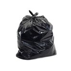 GNR Endüstriyel Jumbo Çöp Torbası Poşeti - 2 Kat - Siyah - 400 Gr. - 80x110 Cm. -10 Adetlik Rulo CT0