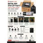 Gnr Plast Battal Boy Siyah Çöp Poşeti 75X90 Cm, 400 Gr, 20 Rulo