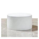 Générique Düğün Dükkanı Yuvarlak Teşhir Standı, Beyaz Taban 50 x 15 cm, Elbise ve Aksesuar Sunumu için İdeal, Elega