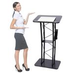 Générique Etkinlik standı, sınıf, konferans, düğün için siyah nota sehpası, kiliseler için metal nota sehpası ve pleksiglas