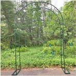 Générique Kafes Bahçe Kemeri, Metal Gül Çardağı, Tırmanma Bitkileri için Bahçe Pergolası, Pas Önleyici Örgü, Düğün Dekorasyonu, 180 x 220 cm Ekstra Büyük Siyah Kemerli